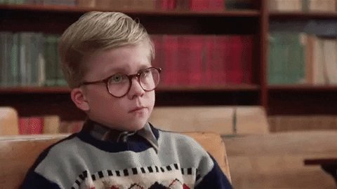 Sad A Christmas Story GIF b...