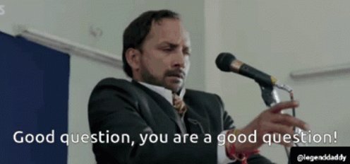 Good Question You Are AGood Question GIF
