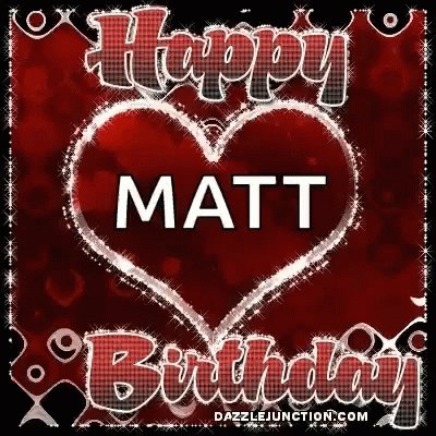  Happy early birthday to you, New Matt Berry! 