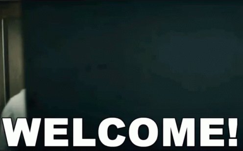 Welcome! GIF