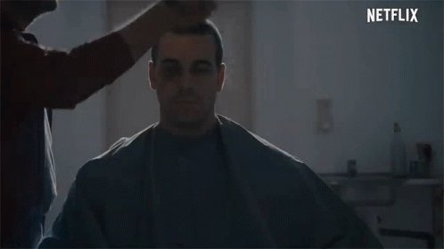 Haircutting Mateo Vidal GIF