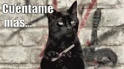 Salem Sabrina Cuéntame Más Lima De Uñas Interés Gato GIF