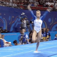 Gymnastics Vault Elena Zamolodchikova GIF