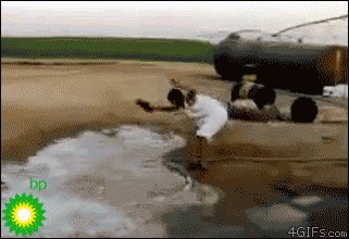 oil spill hose GIF