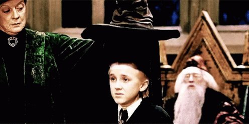 Sorting Hat Slytherin GIF