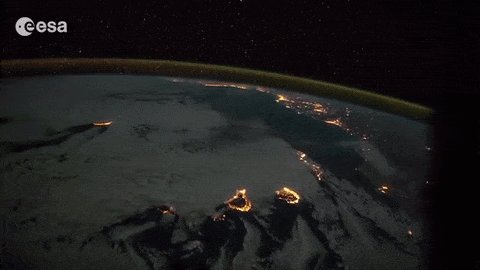 orbiting european space age...