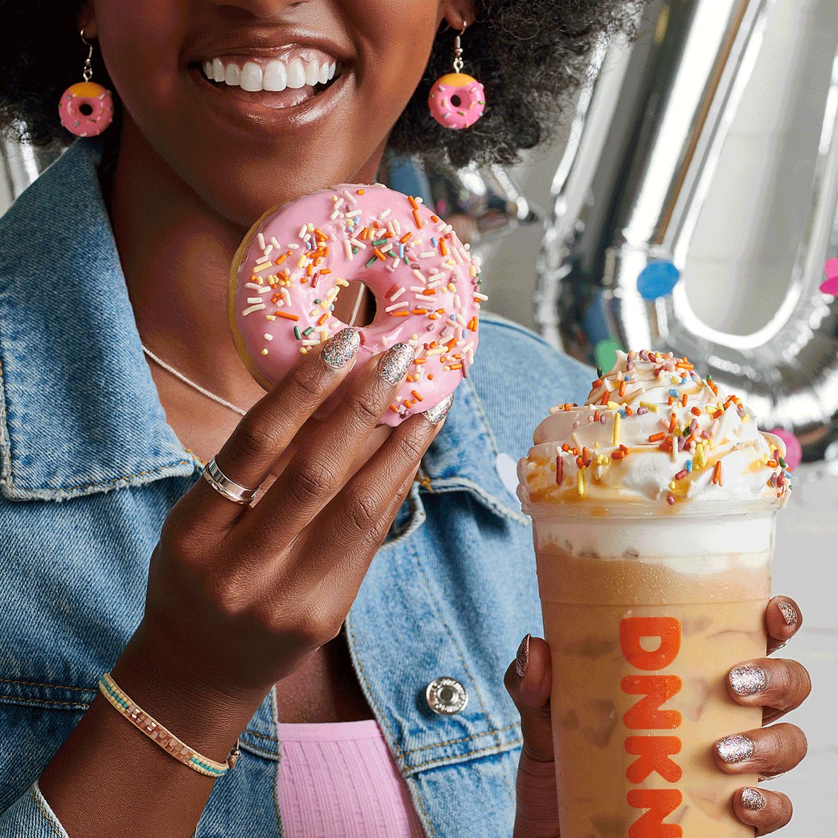 Dunkin donuts free latte coupon
