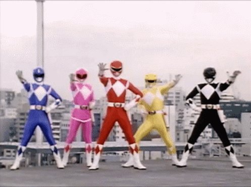 Power Rangers Mighty Morphin Power Rangers GIF