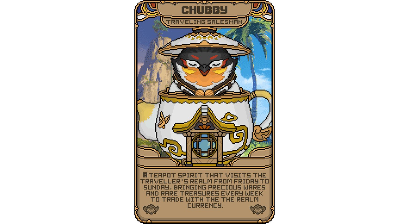 DowArt on Twitter "Genshin Impact pixelart gif 38 Another CardLike pixelart, It's Chubby