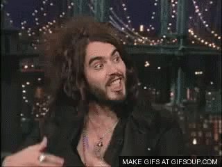 Friday coffee  with a side of .
Happy birthday Russell Brand 