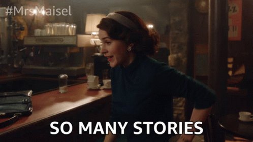 So Many Stories Story GIF