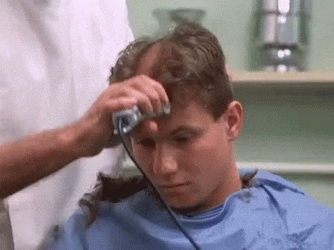 Shave Head GIF