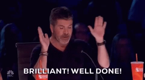 Simon Cowell Congratulations GIF