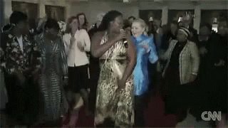 Funnyhillary Dance GIF