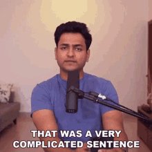 That Was AVery Complicated Sentence Kenny Sebastian GIF