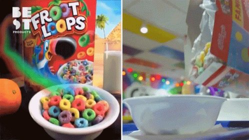 Froot Loops Cereal GIF