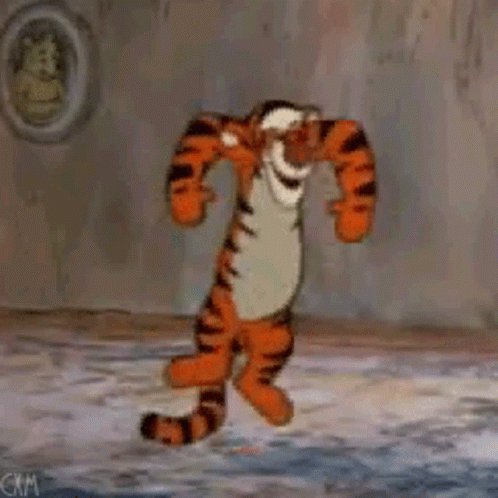 Tigger Bouncing GIF