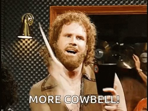 More Cowbell Snl GIF