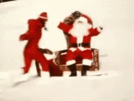 All IWant For Christmas With Santa GIF