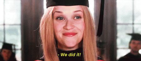 Legally Blonde We Did It GIF