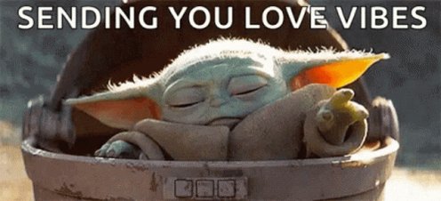 Baby Yoda Love GIF