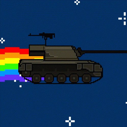 Nyan Hellcat GIF