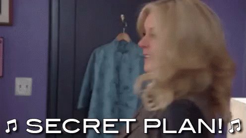 Secret Plan! - Jenna Maroney GIF