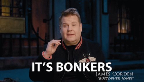 Its Bonkers Its Crazy GIF