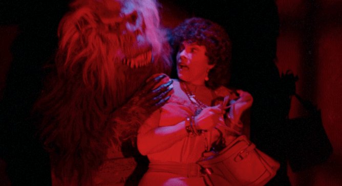 Happy Birthday to Adrienne Barbeau seen here with costar Fluffy in CREEPSHOW (1982) 