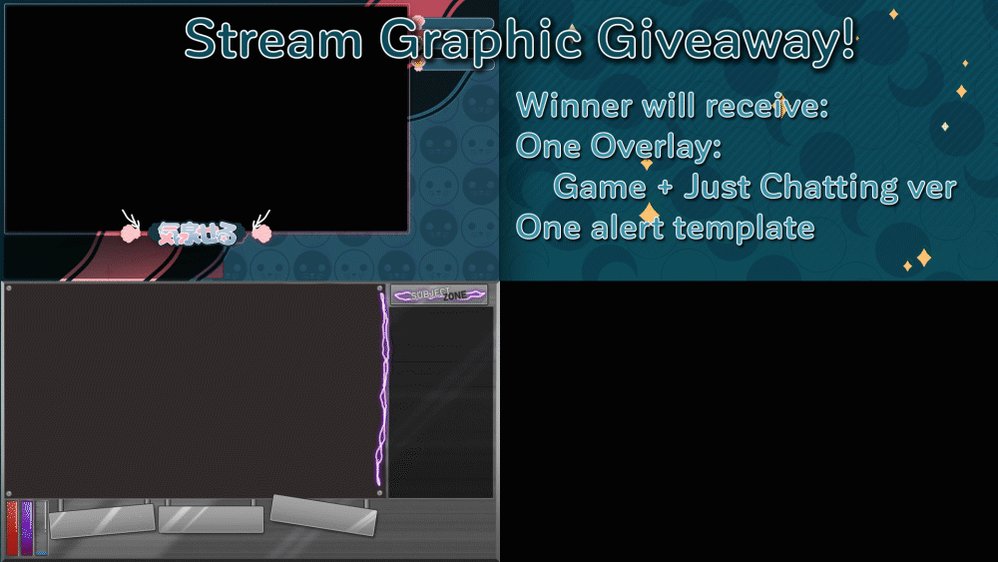 Geist Monogeist Charms Up For Pre Order On Twitter Stream Graphic Giveaway Ends July 1st Winner Will Receive One Overlay A Game Version And A Just Chatting Version And An Alert Template For