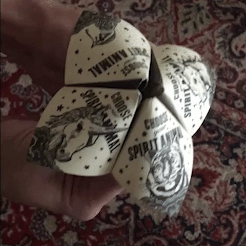 If you made cootie catchers as a kid, you read tarot cards now. https://t.co/rKlL6qgZ2R