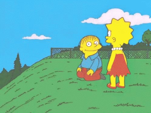 Simpsons Rolling GIF