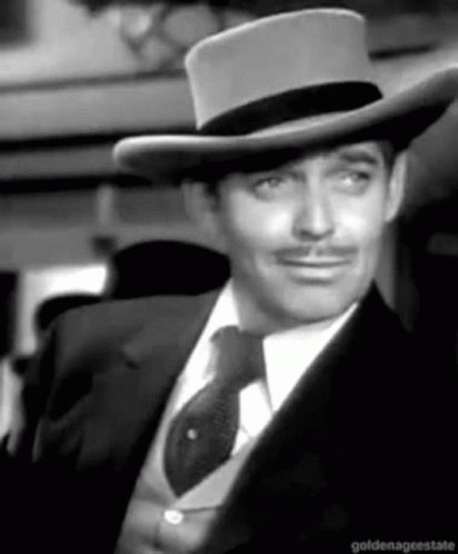 Clark Gable Smile GIF