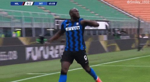 Romelu Lukaku Romelu Lukaku Inter GIF