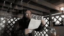 Fake News Reading GIF