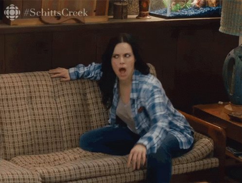 Wtf Emily Hampshire GIF