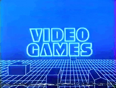 Video Games 80S GIF