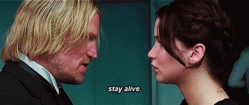 Stay Alive Hunger Games GIF