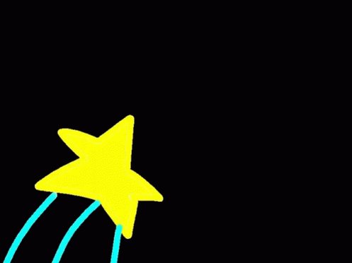 Flying Shooting Star GIF