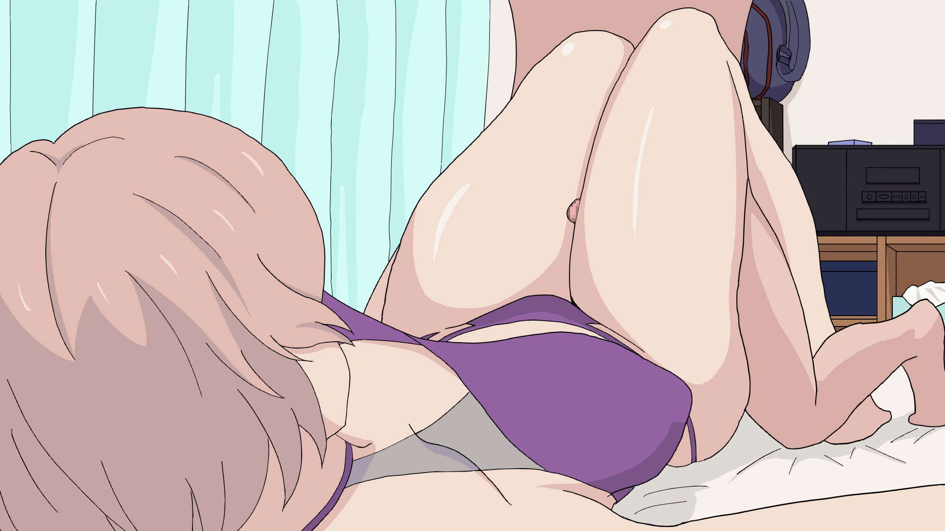 太ももコキ GIF  / X