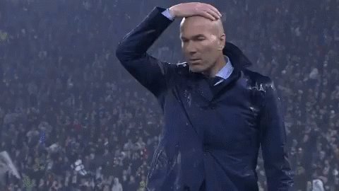 Zidane Shocked GIF