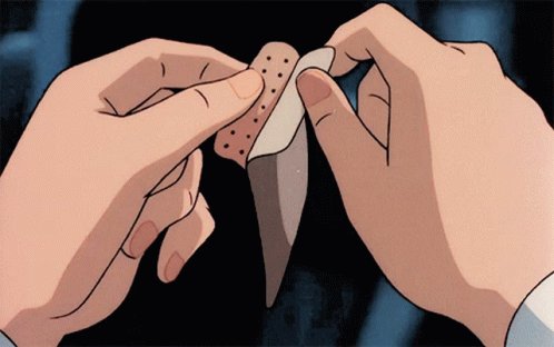 Bandaid Heal GIF