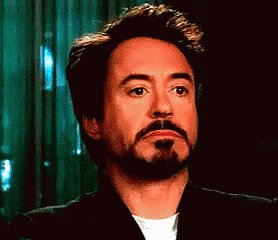 Robert Downey Jr Shocked GIF
