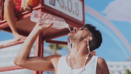 Beber Agua Bejo GIF