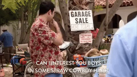 Can I Interest You Boys In Some Straw Cowboy Hats? GIF