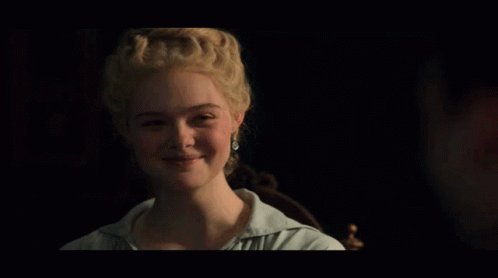 The Great Elle Fanning GIF