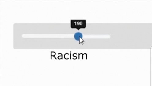 Racism Slider GIF