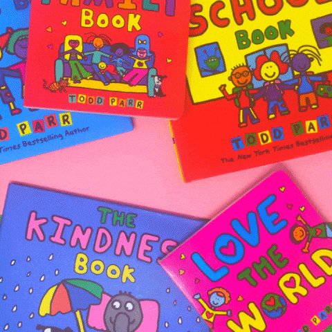 Happy birthday to author & illustrator Todd Parr!
 