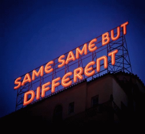 Same Same But Different 000...