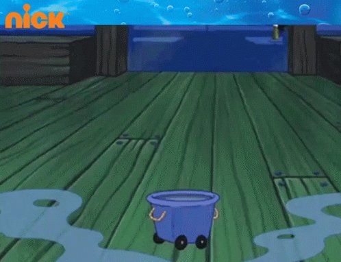 Front Flip Spongebob GIF